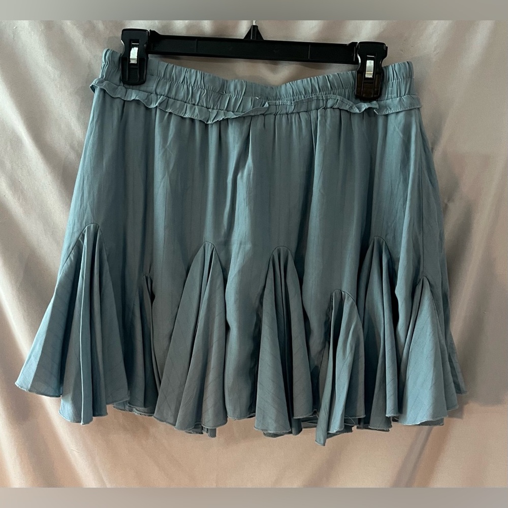 Entro Blue Ruffle Skort - Picture 2 of 4
